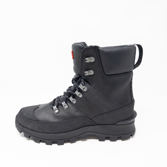 Hunter Other - Hunter Explorer Commando Winter Snow Boot Black Leather Men’s 9 US 42 EU UK 8